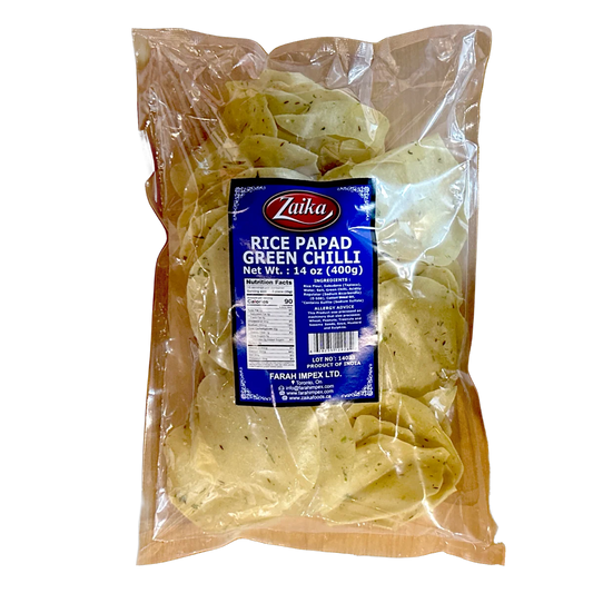 ZAIKA RICEPAPADGREENCHILLI