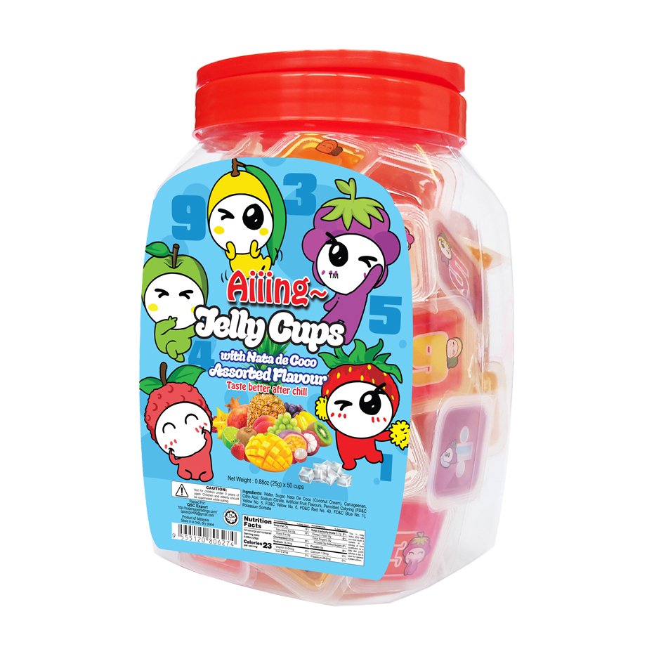 AIIING MINI JELLY CUPS (WITH NATA)