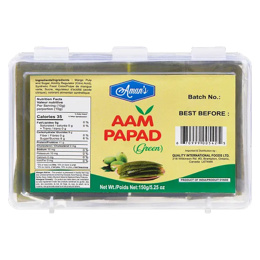 Aman's Green Aam Papad