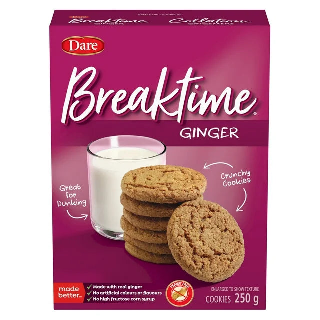 Dare Breaktime Ginger Cookies