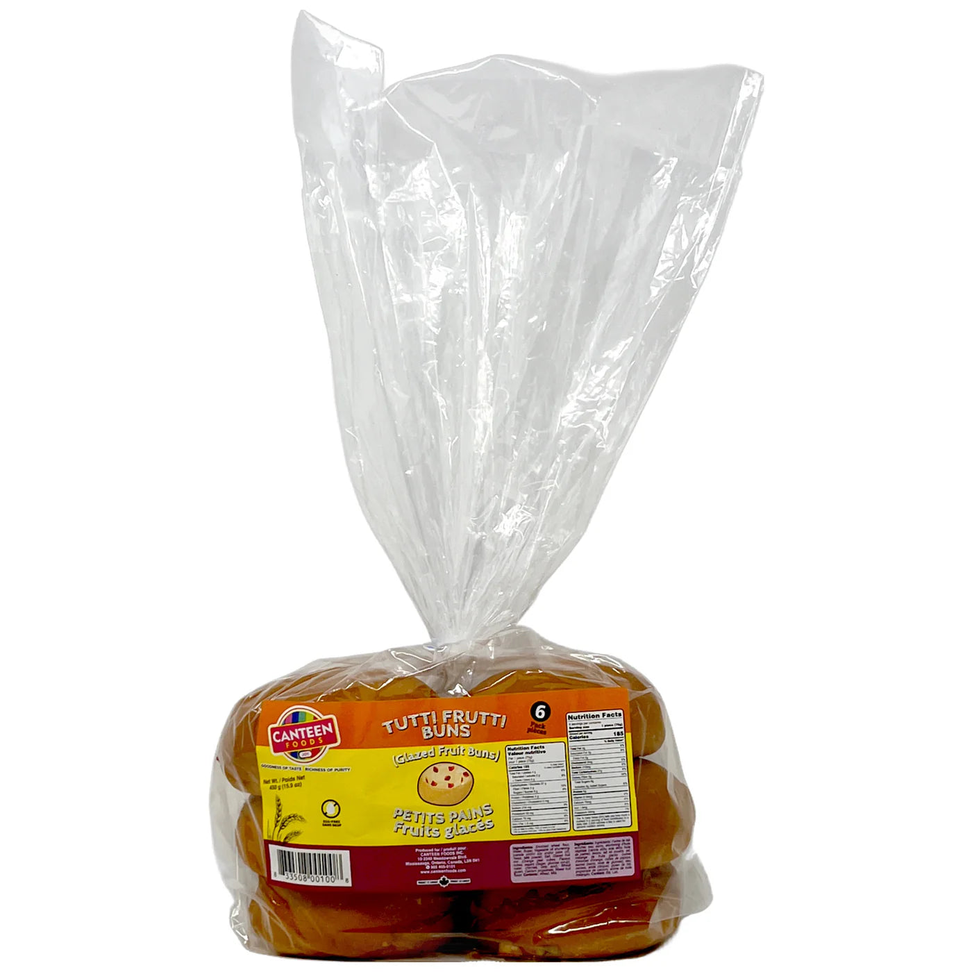 Canteen Tutti Frutti Buns