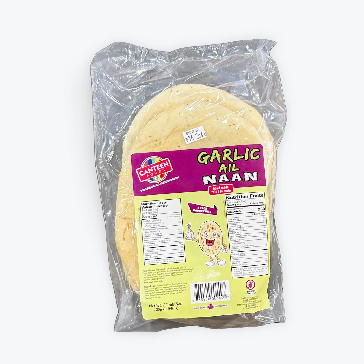 Canteen Garlic Naan
