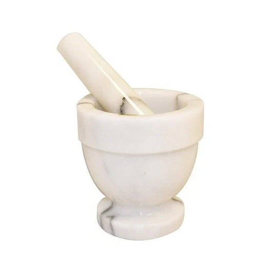 Verka Marble Mortar Pestle