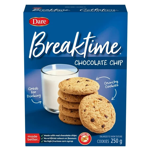 Dare Breaktime Chocolatey Chip Cookies