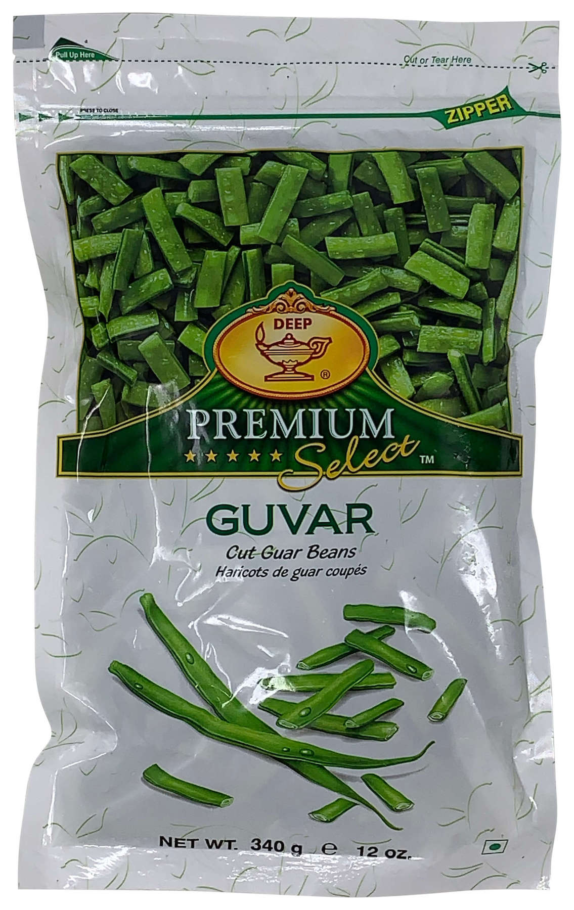Deep IQF Guvar Frozen