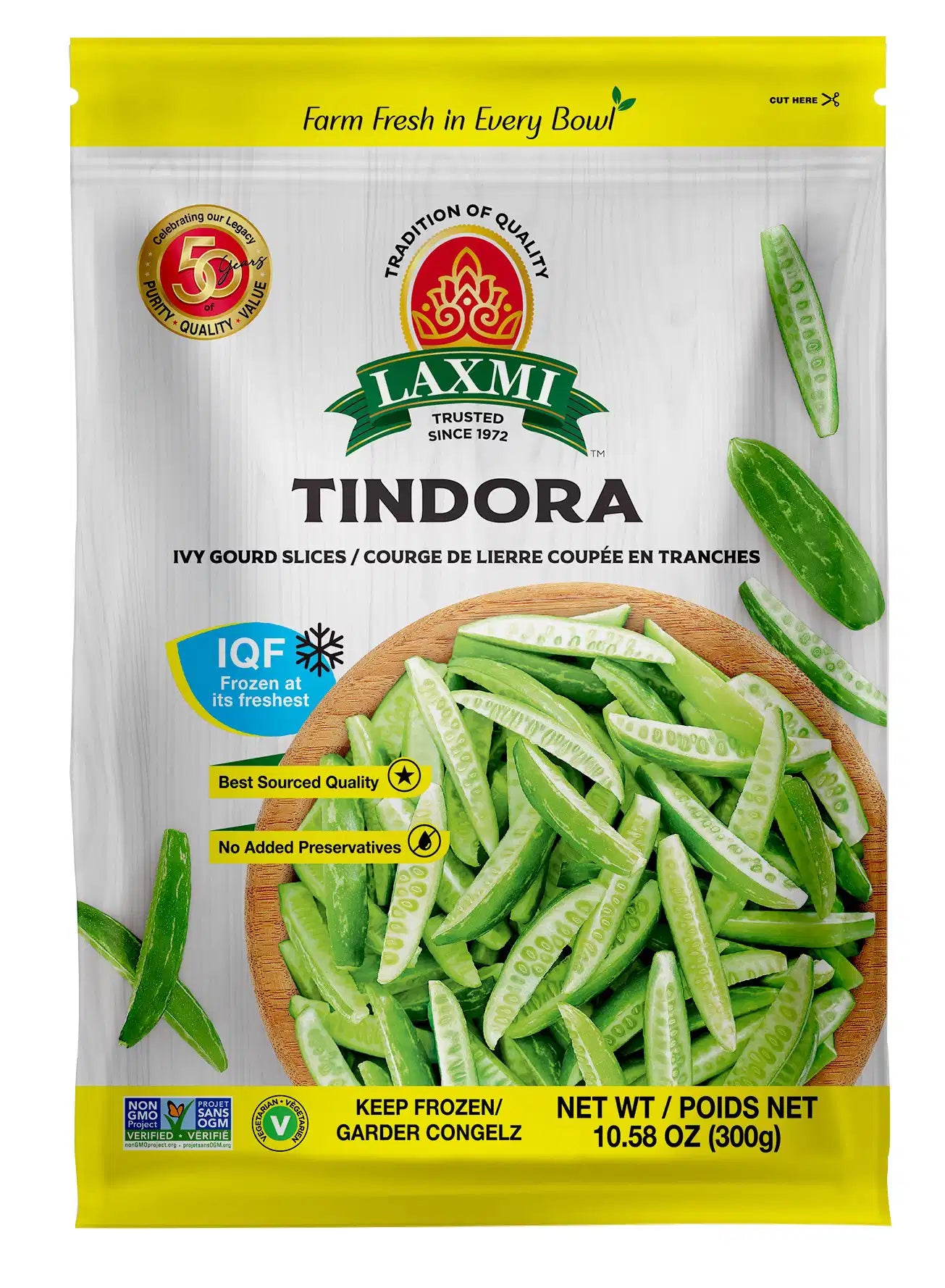 LX. FROZEN BLK TINDORA CUT (NONGMO)