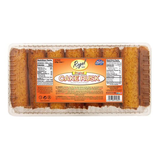 Regal Cake Rusk - Egg Free Cake Rusk USA/CA