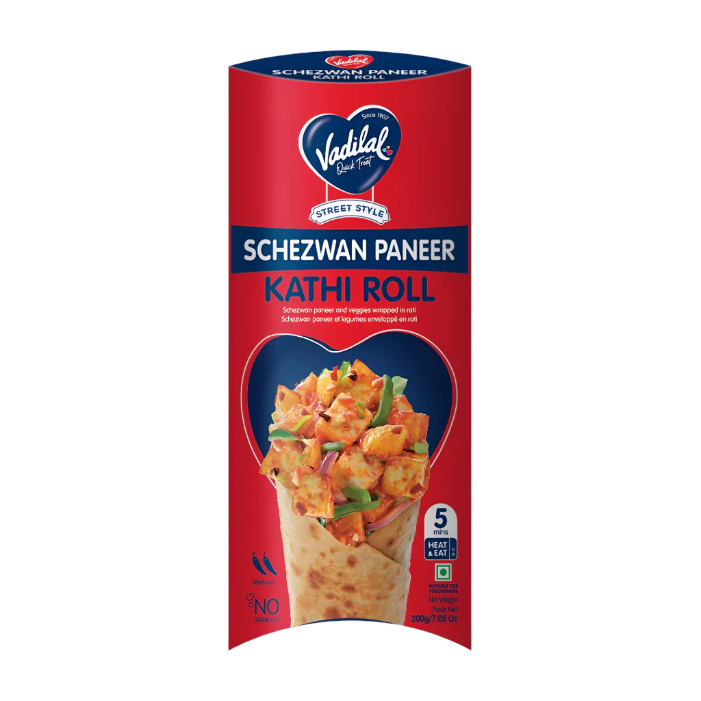 VADILAL PANEER SCHEZWAN KATHI ROLL